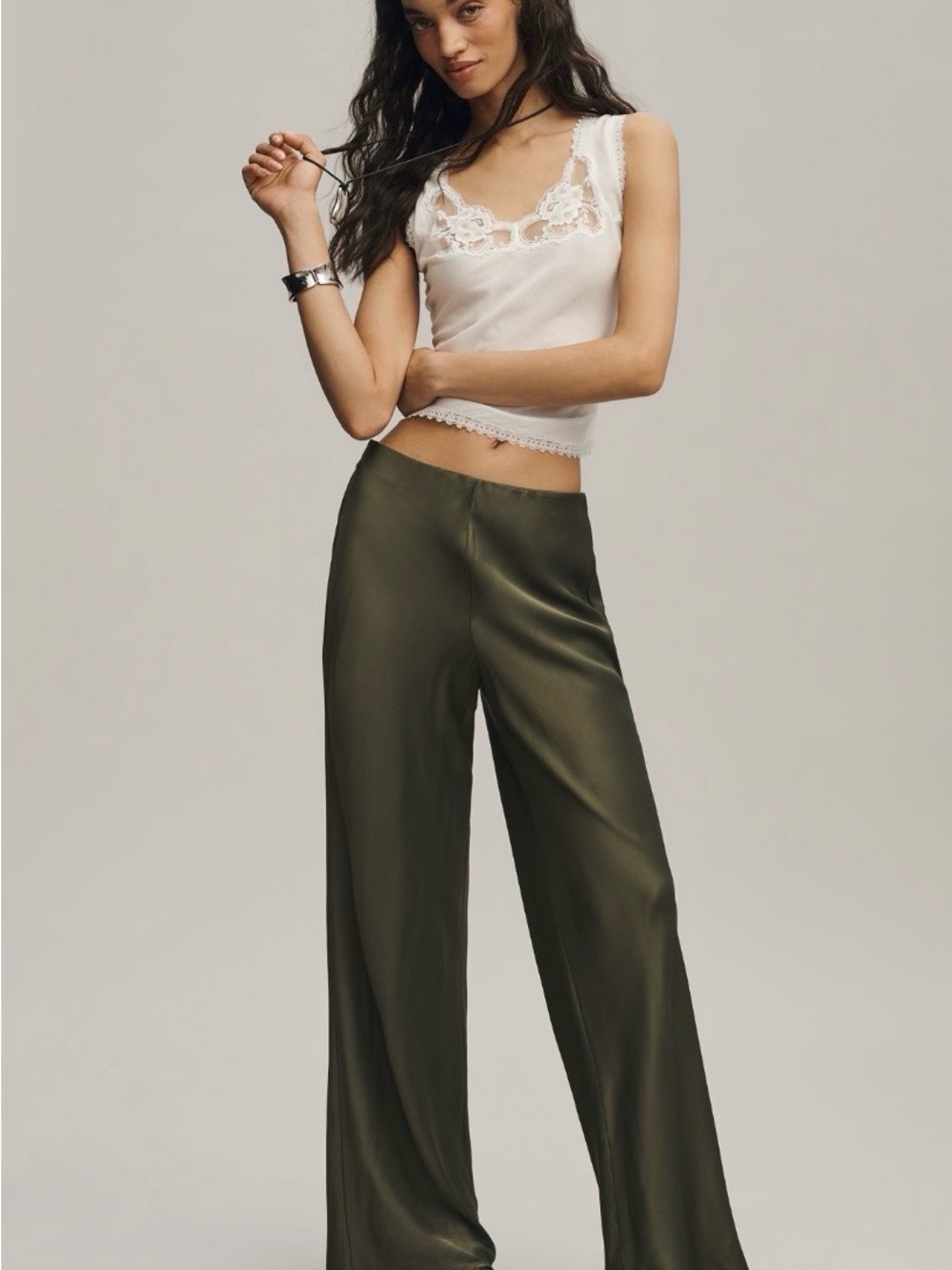 Anthropologie Tilda Pull on wide leg pants